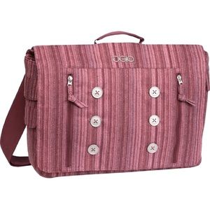 Ogio Midtown Messenger Bag in Raspberry